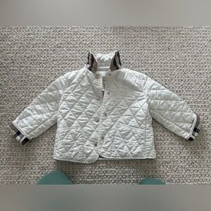 Burberry girl’s quilted coat